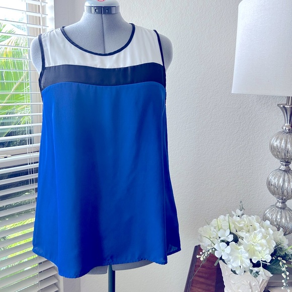 Tops - Color Block Blouse